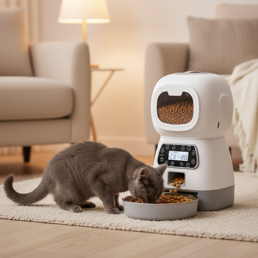 Smart Food Dispenser for Cats & Dogs